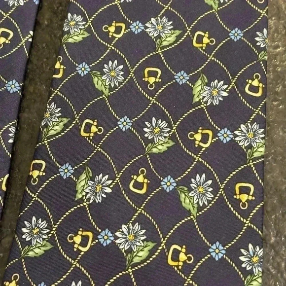 Francesco Borgio 100% Silk Tie - Picture 3 of 3